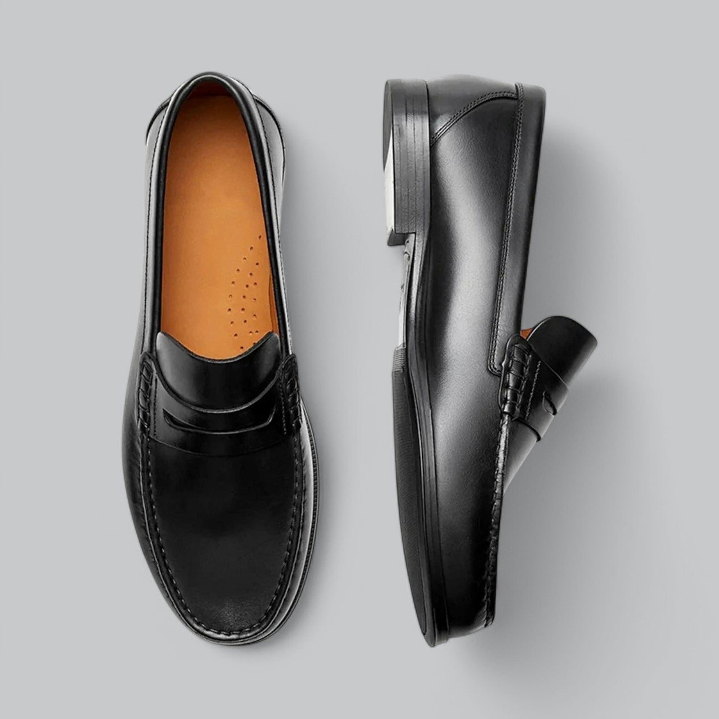 Mocasines de piel chic