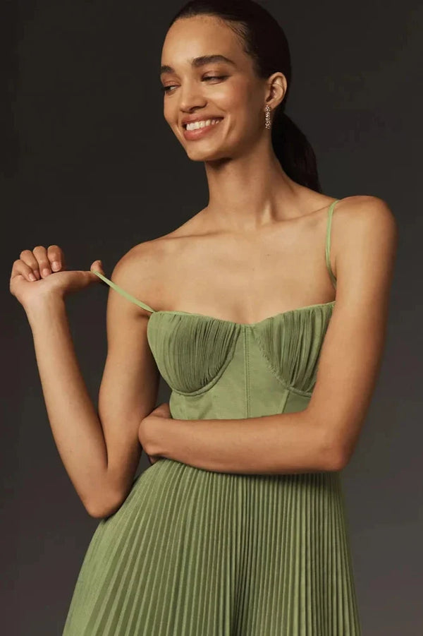 Elegante vestido largo