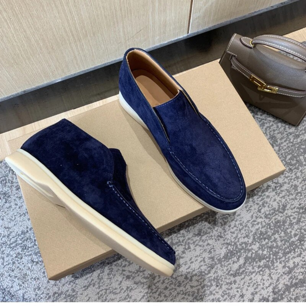 Mocasines casuales de ante