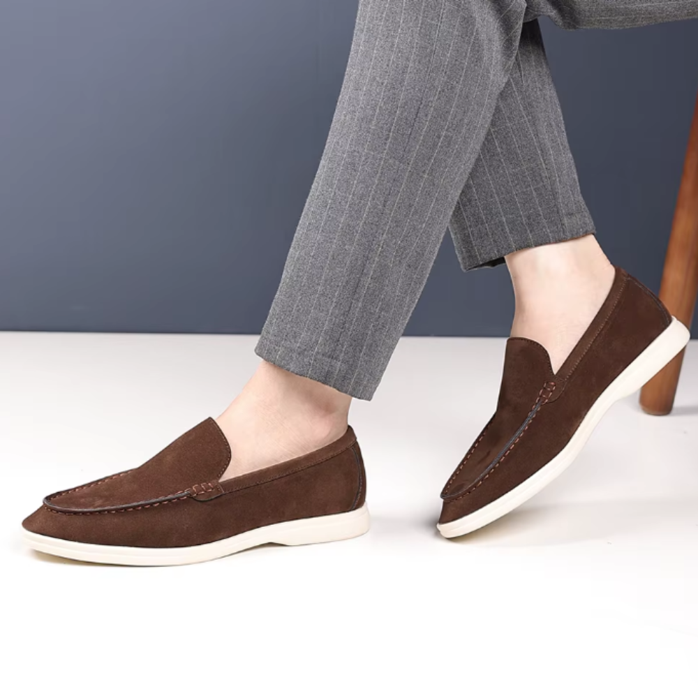 Mocasines de ante de lujo