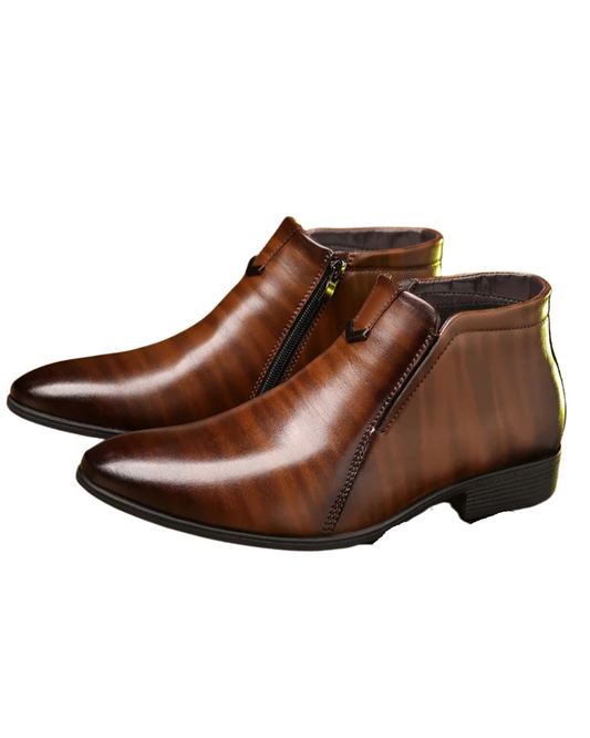 Beckett Botas de piel con cremallera