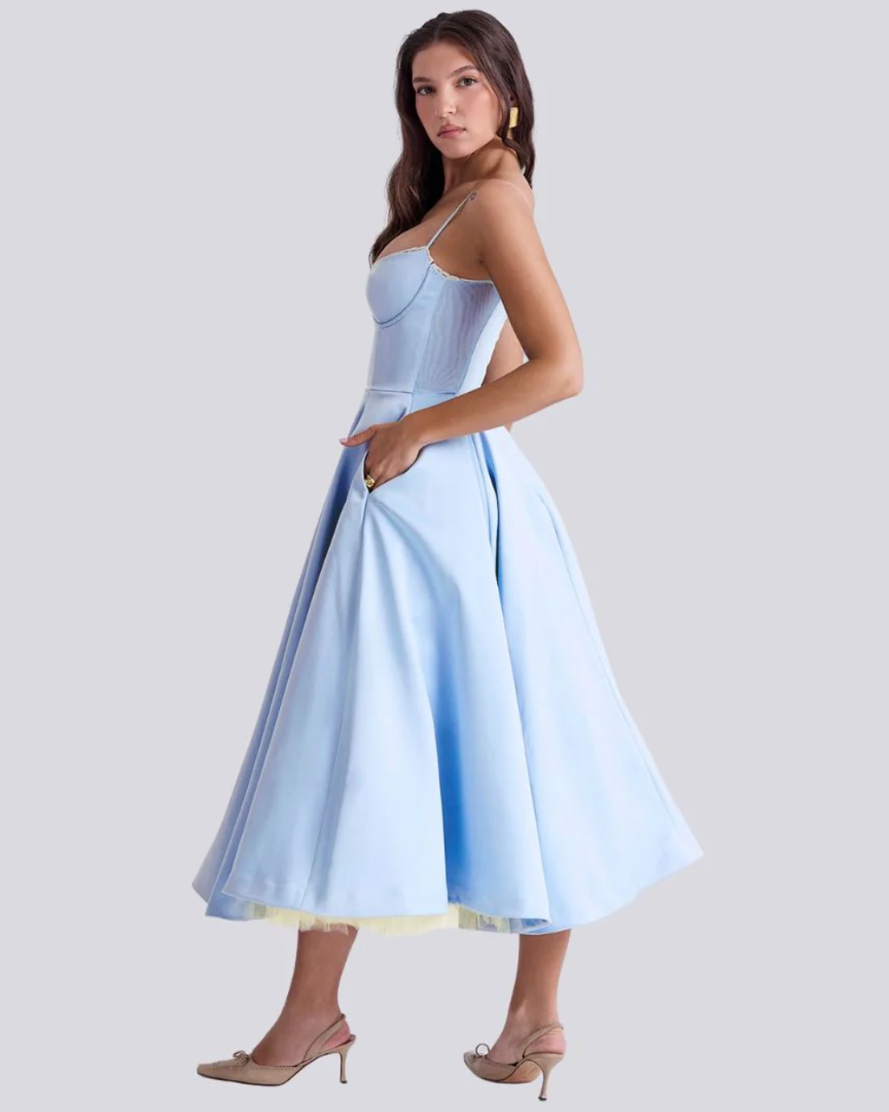 Bonaire Elegante Maxi Vestido