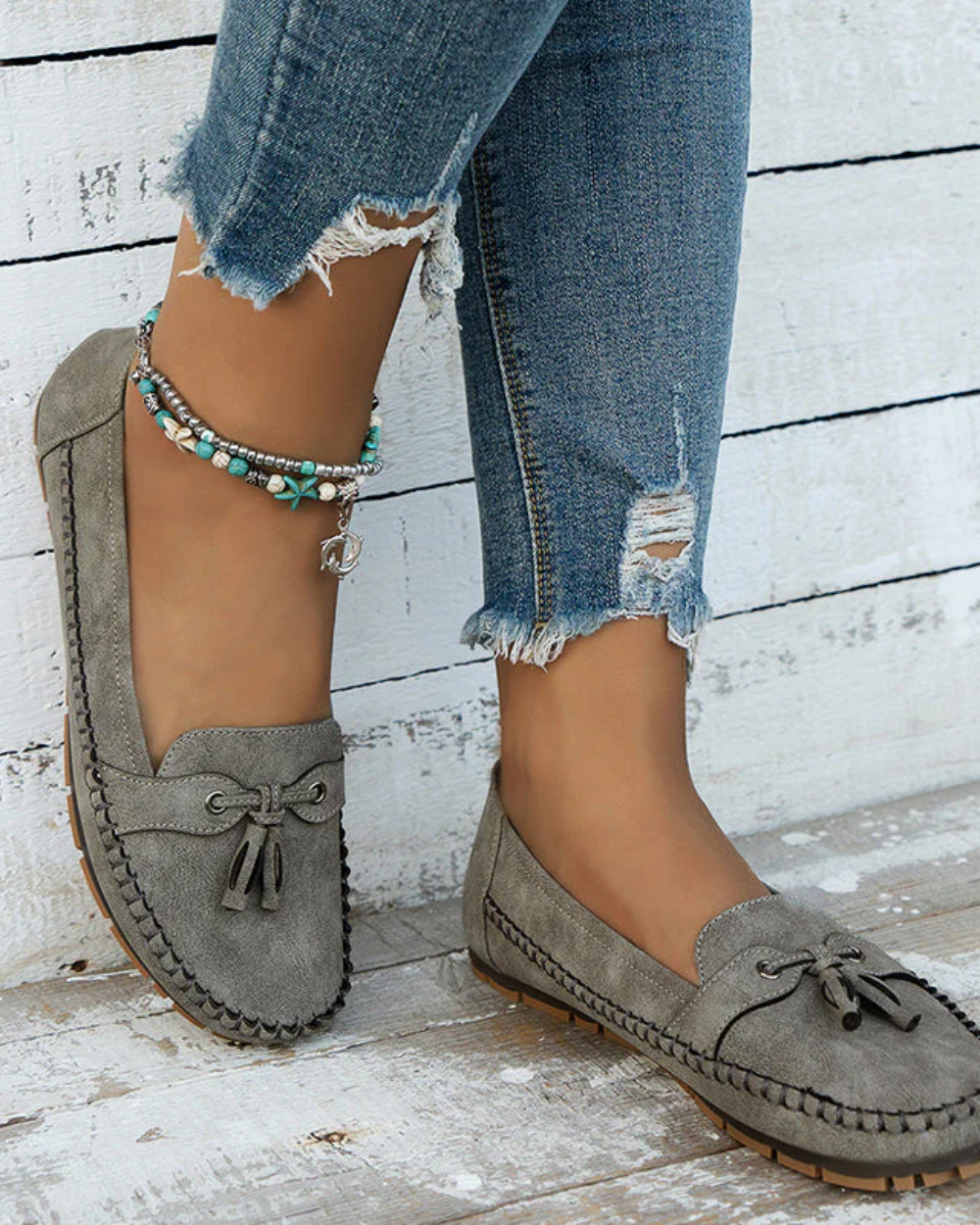 Mocasines cómodos y suaves
