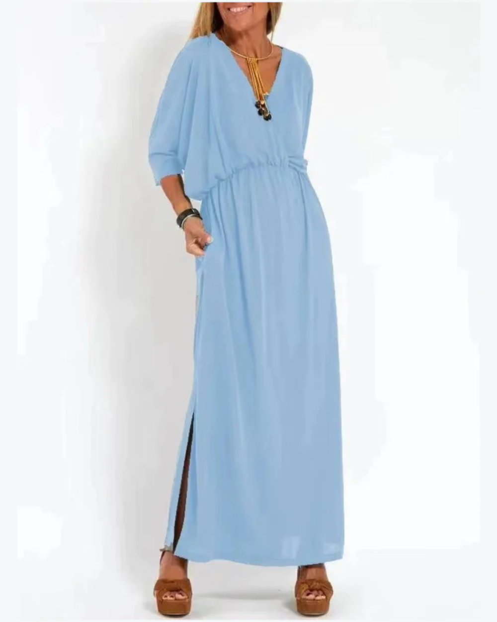 Elegante vestido de primavera