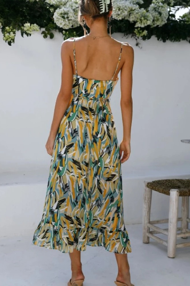 Elegante vestido midi