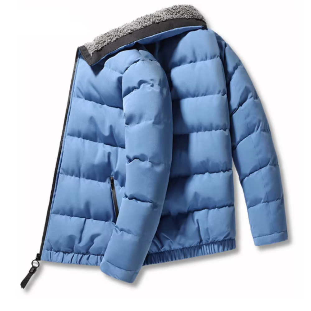 Chaqueta de invierno con cuello alto