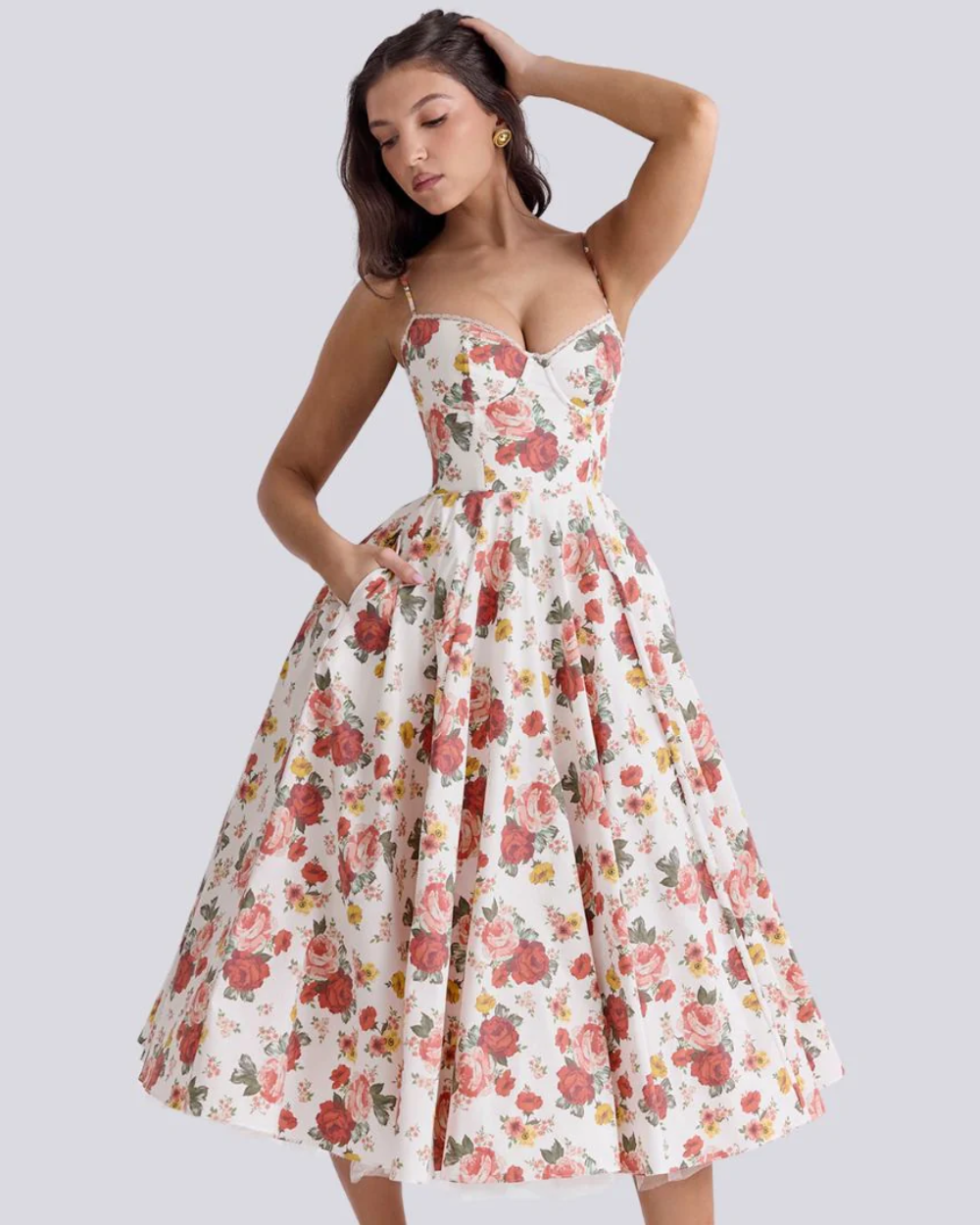 Bonaire Elegante Maxi Vestido
