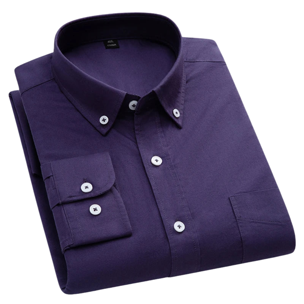 Camisa clásica de algodón