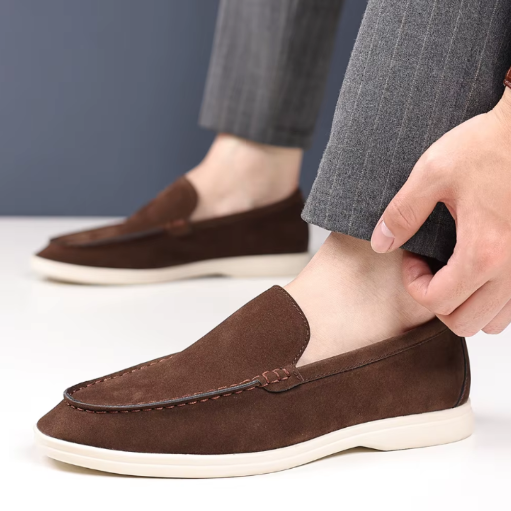 Mocasines de ante de lujo