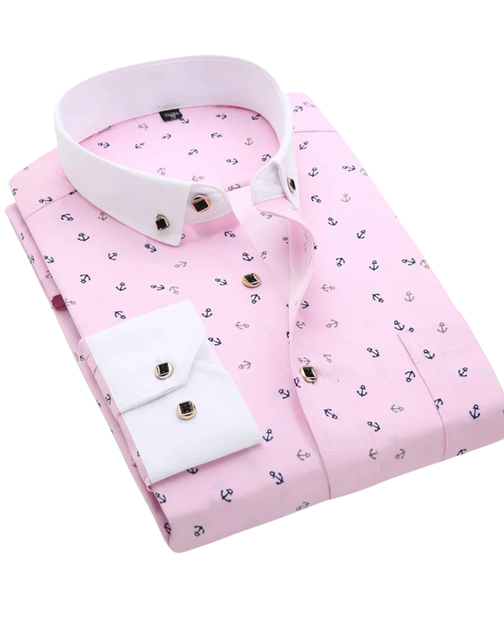 Camisa con estampado náutico
