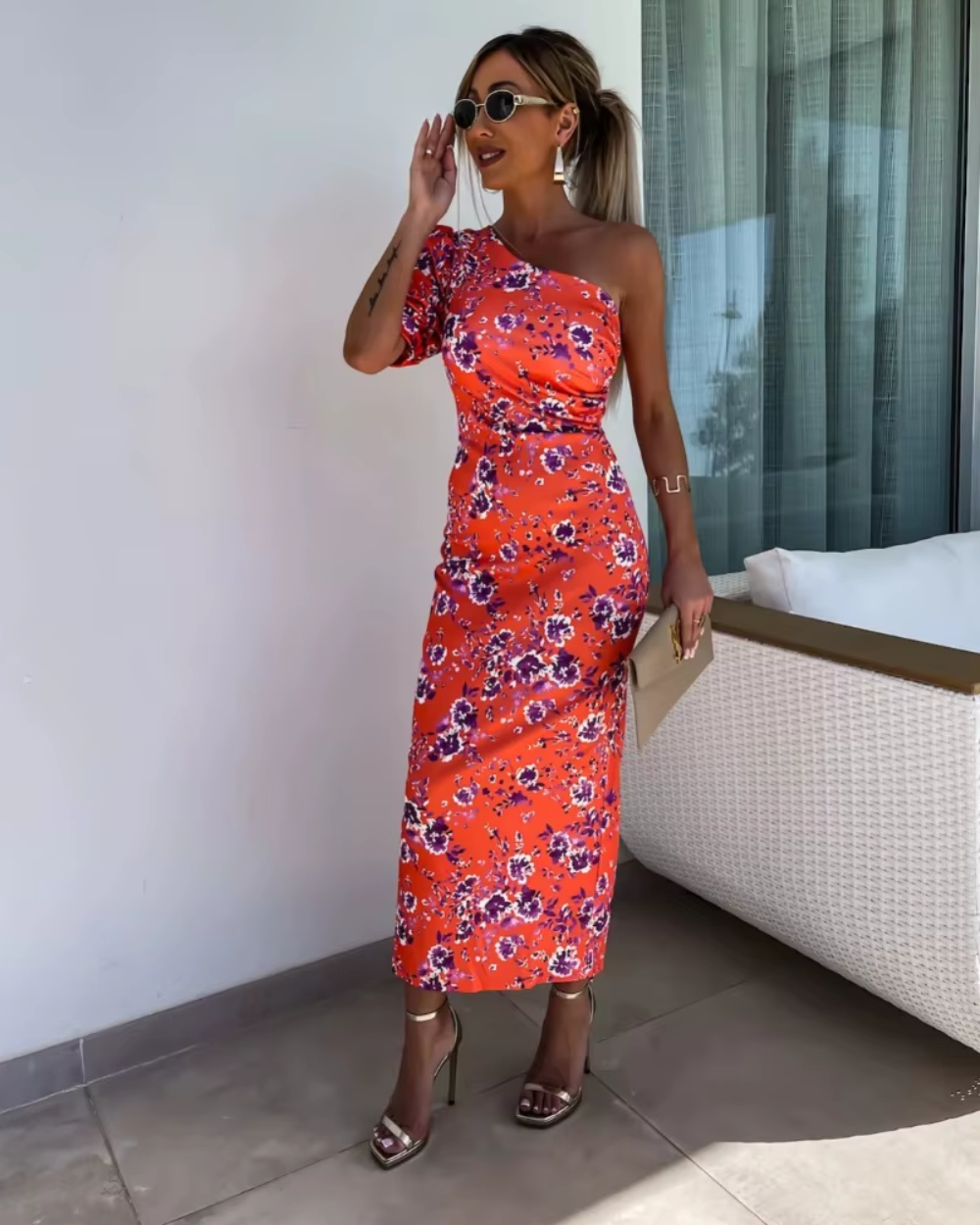 Elegante vestido de fiesta