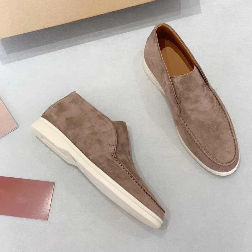 Mocasines casuales de ante