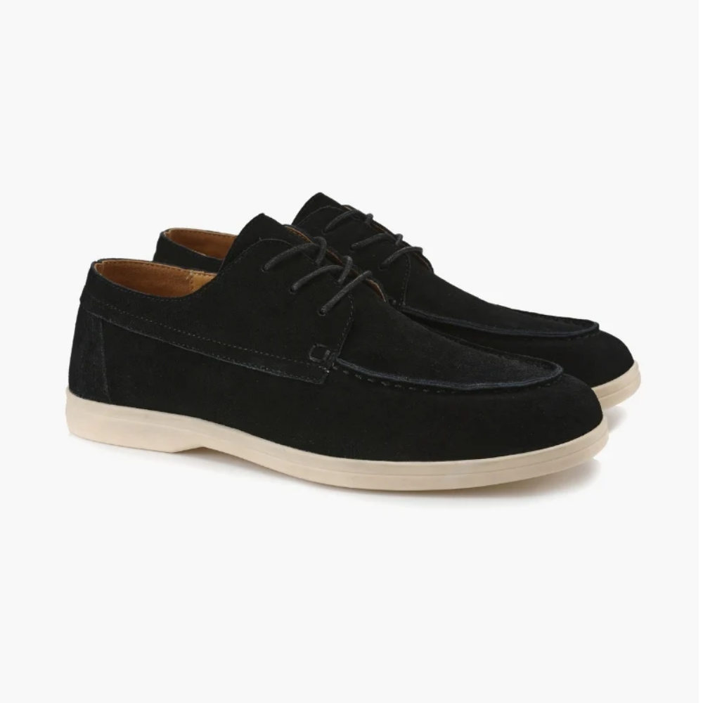 Elegantes zapatos de ante