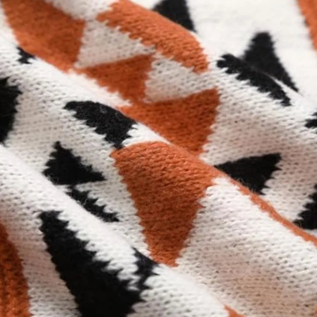 Elegante cárdigan de jacquard