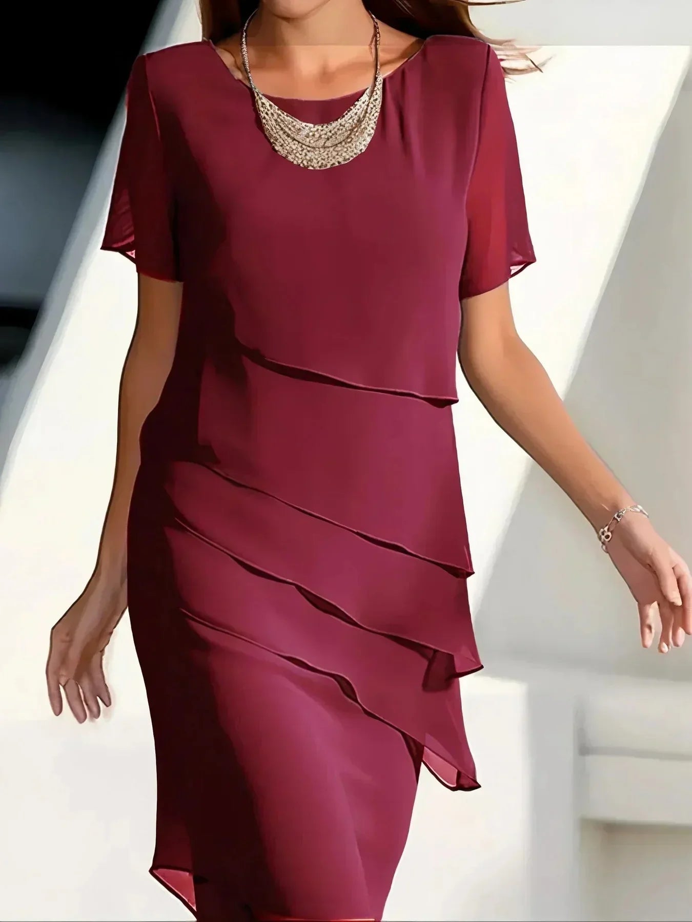 Elegante vestido de mujer