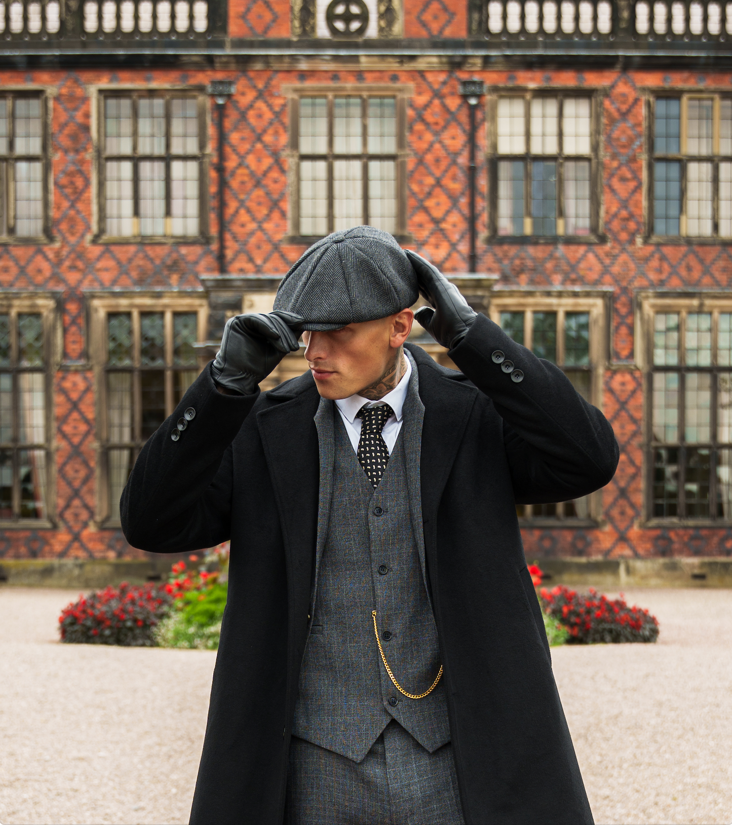 Elegantes guantes de cuero