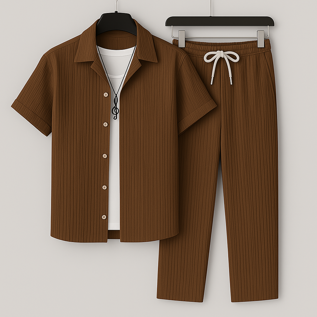 Elegante juego de lino