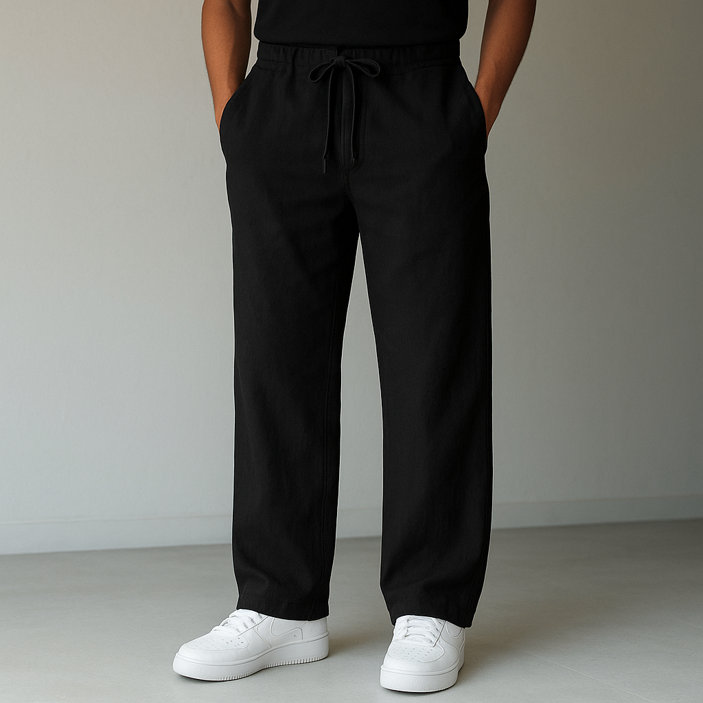Pantalones de lino