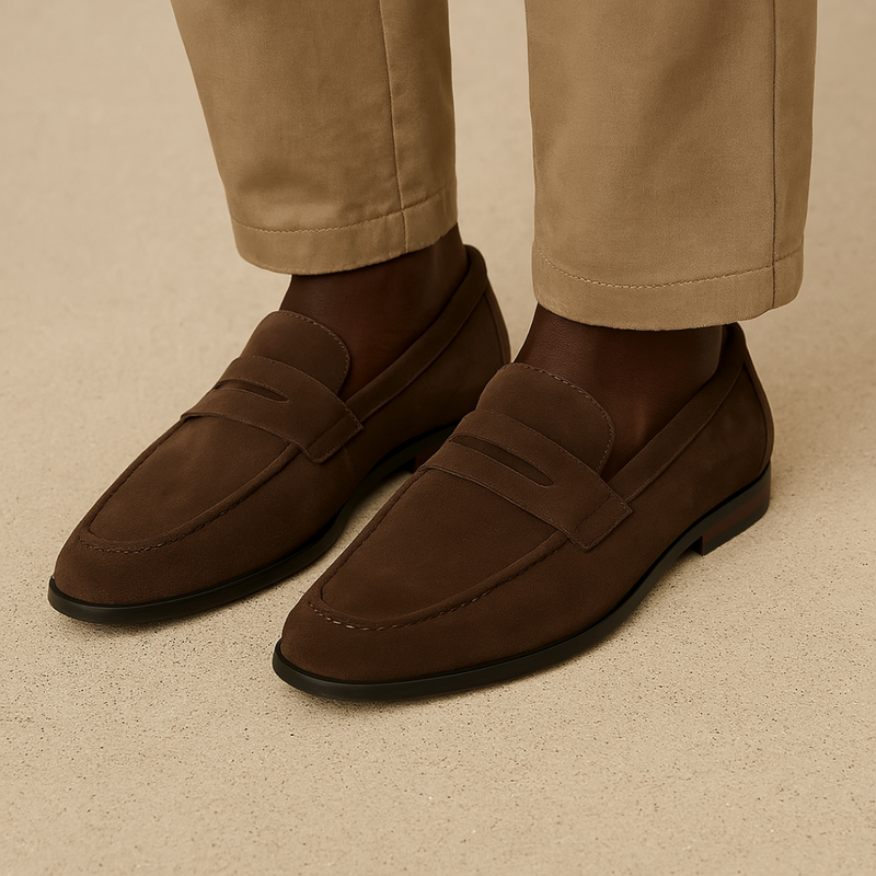 Mocasines de ante Old Money