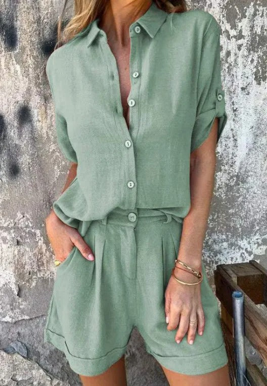 Elegante conjunto transpirable para mujer