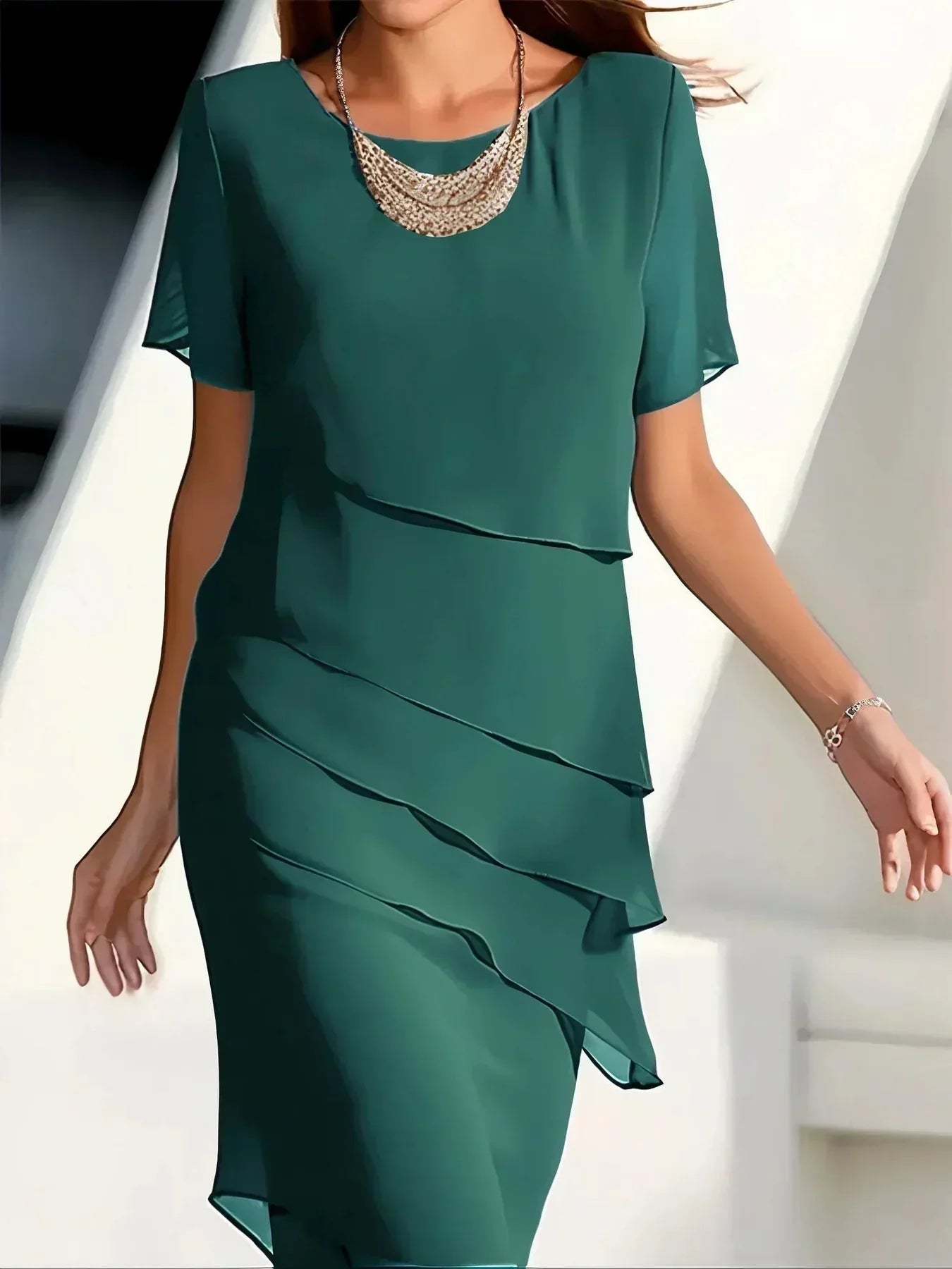 Elegante vestido de mujer