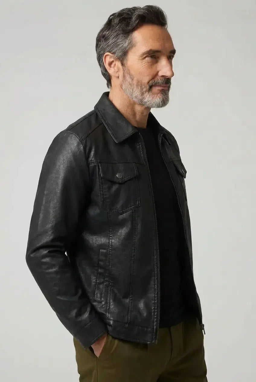 Givalli - Elegante chaqueta de piel