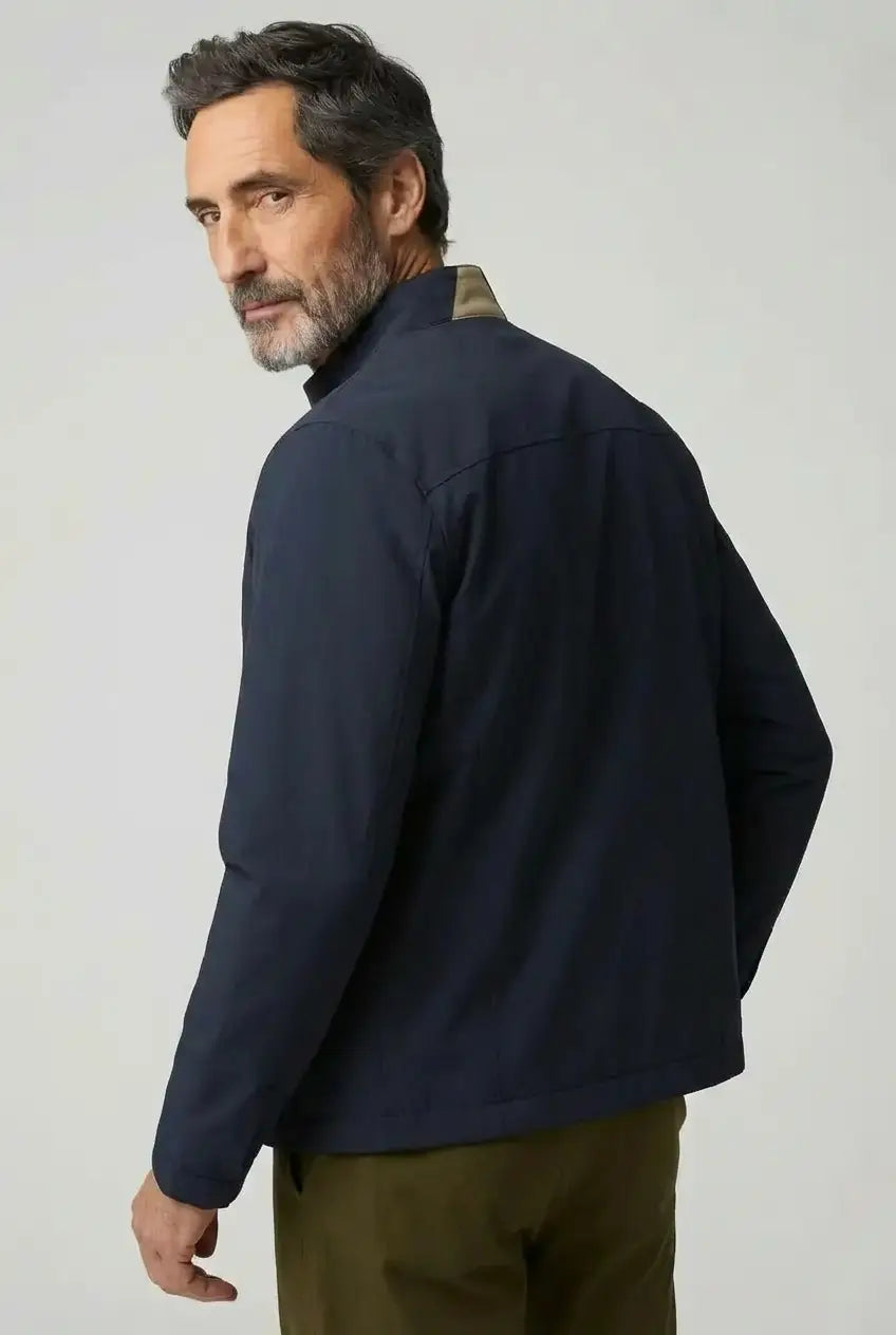 Givalli - Chaqueta clásica con cremallera