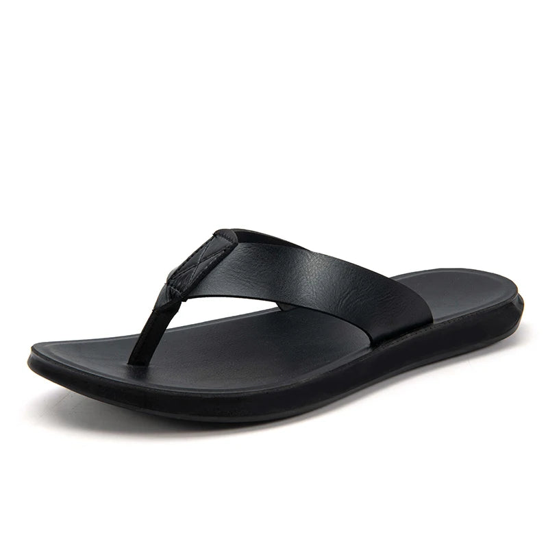 Sandalias casuales de piel