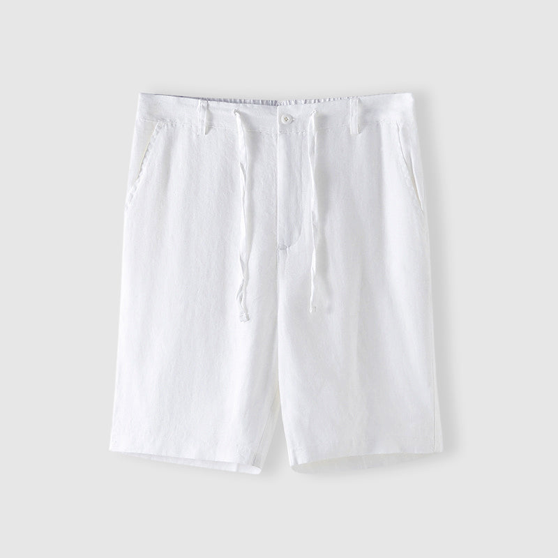 Pantalones cortos de lino de alta calidad