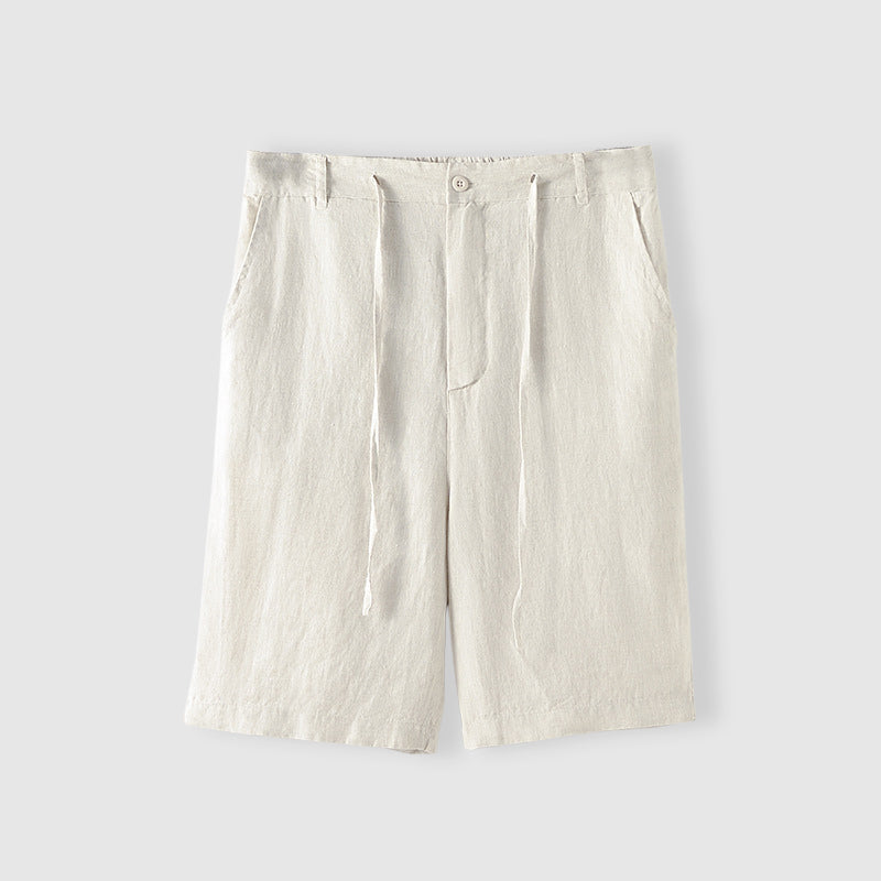 Pantalones cortos de lino de alta calidad