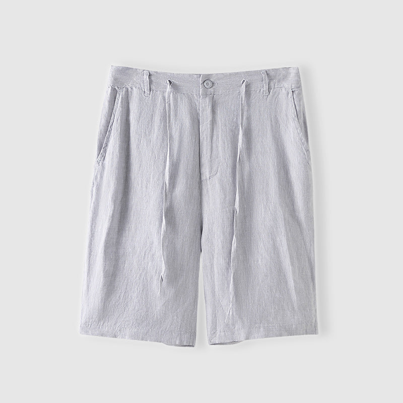 Pantalones cortos de lino de alta calidad
