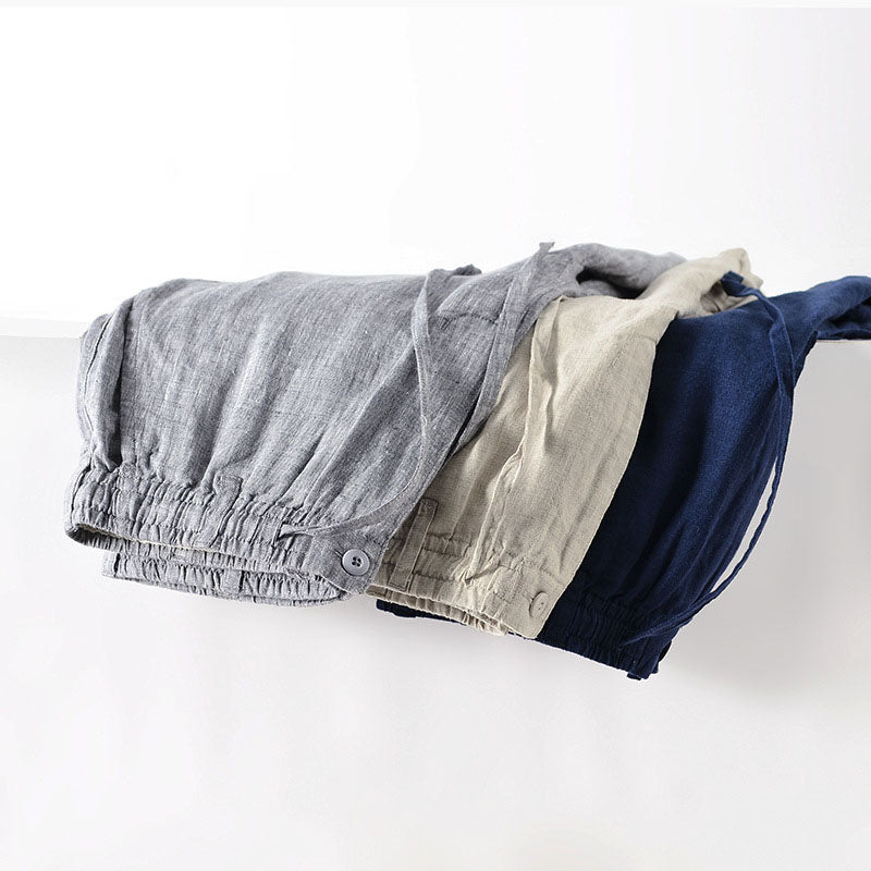 Pantalones cortos Lorenzo de lino