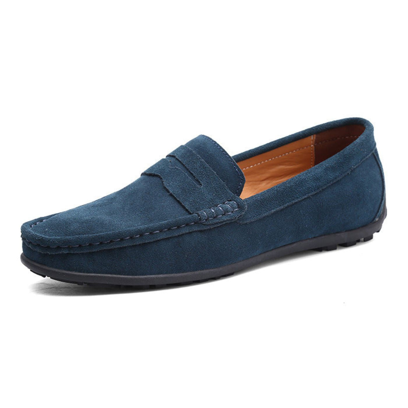 Mocasines de ante suave
