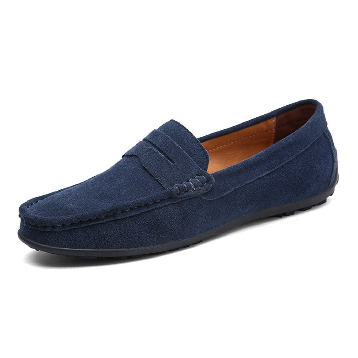 Mocasines de ante suave