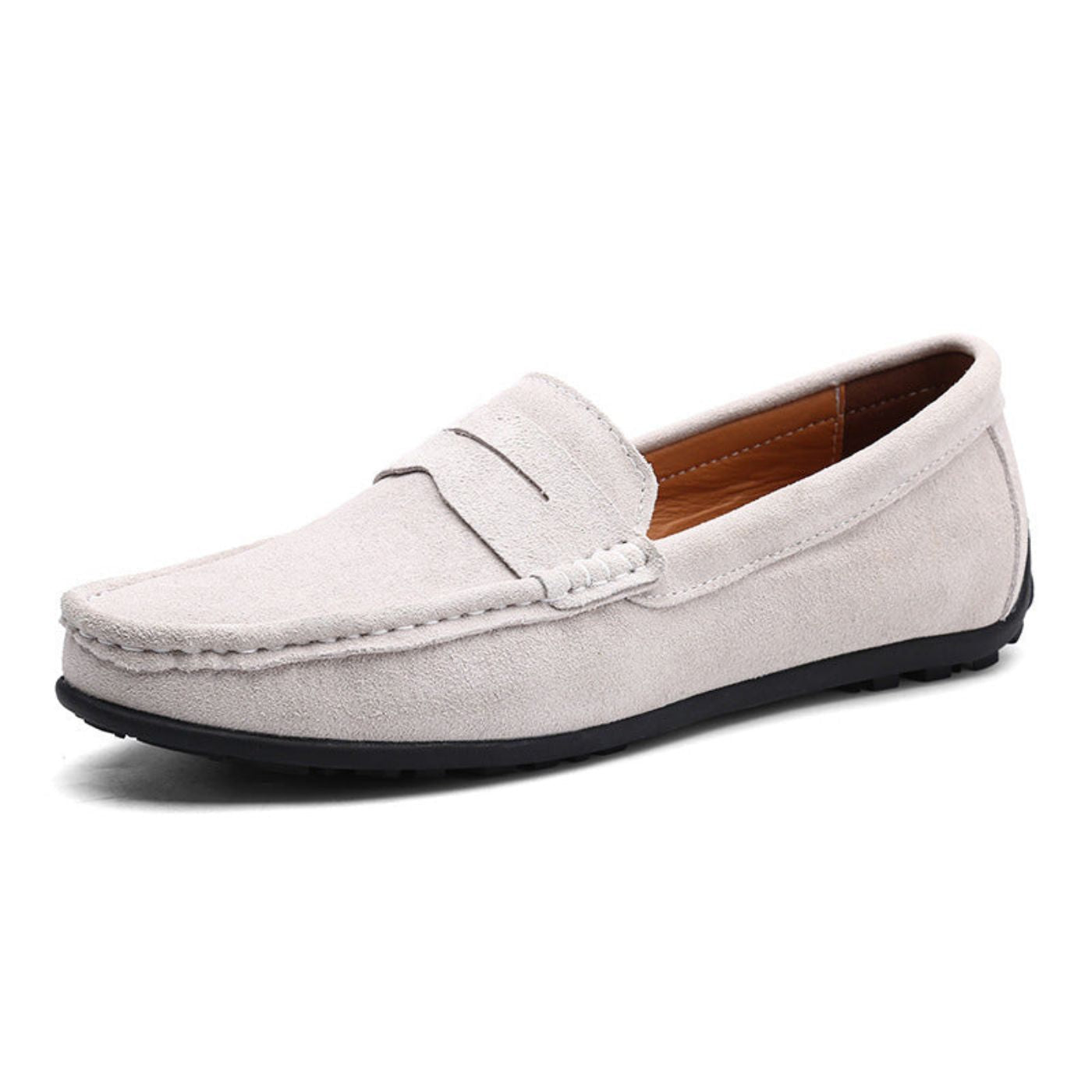 Mocasines de ante suave