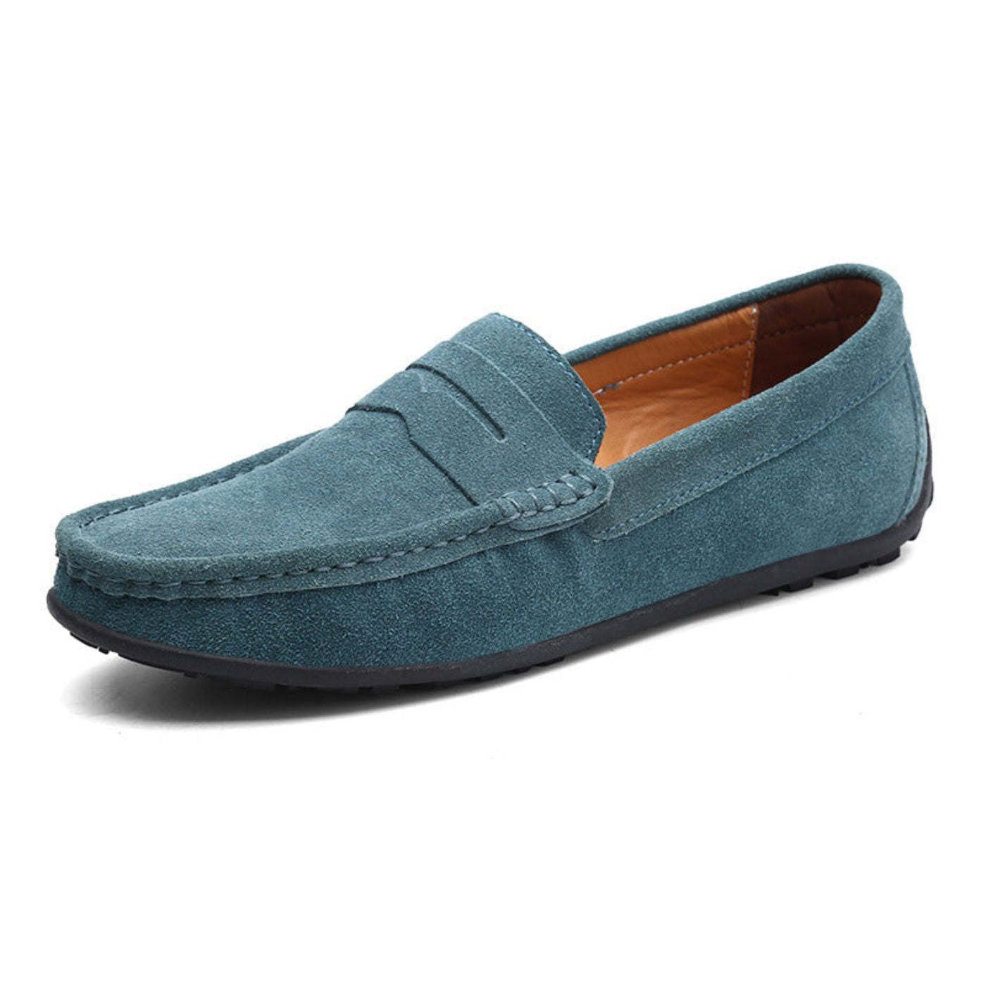 Mocasines de ante suave