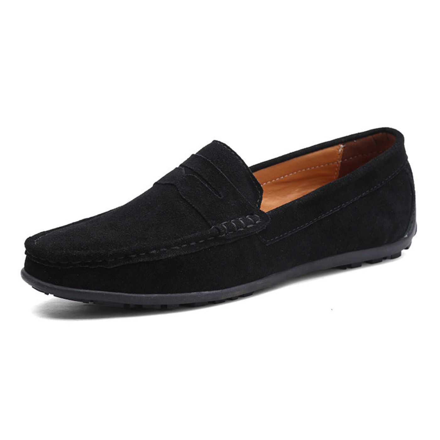 Mocasines de ante suave