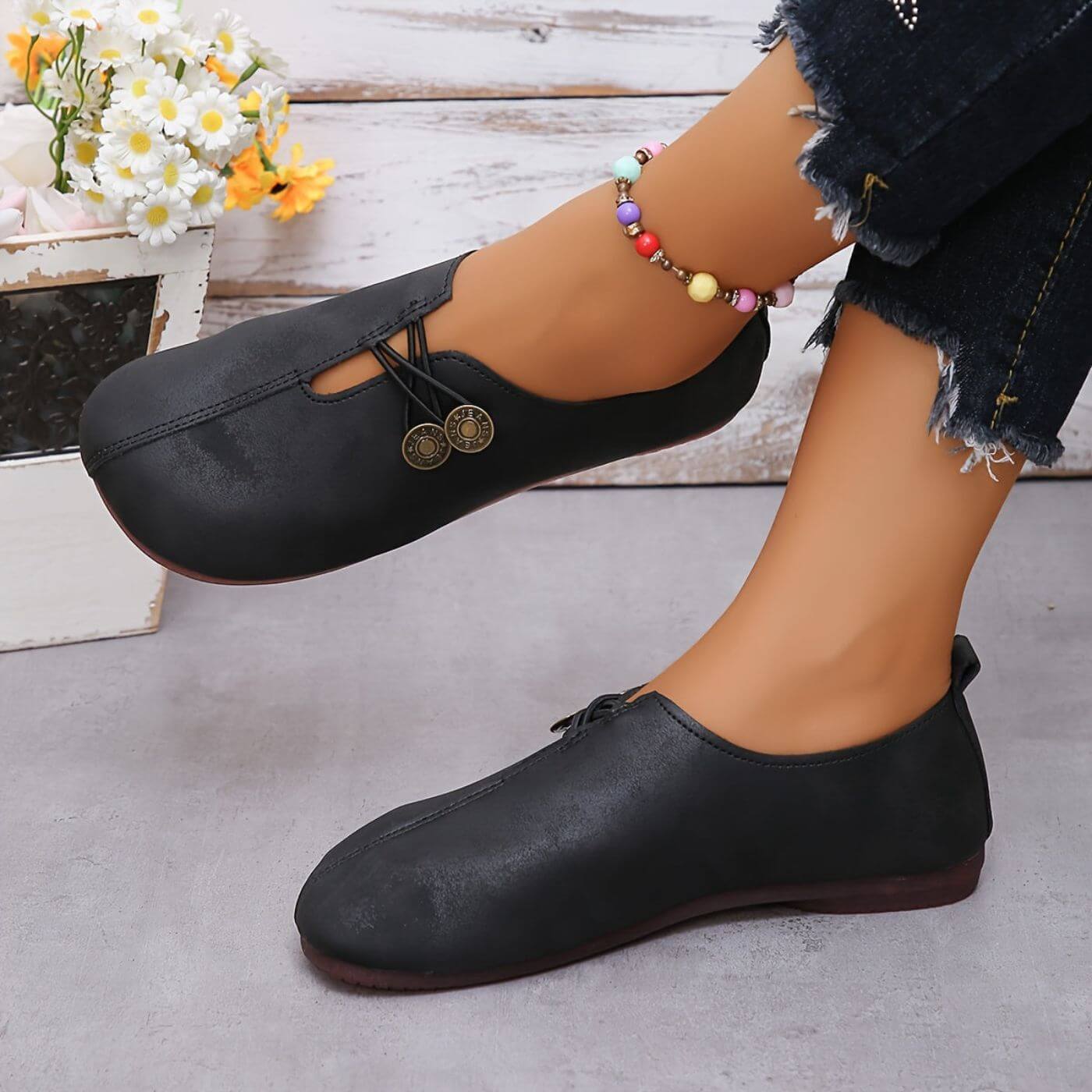Zapatos ortopédicos blandos y flexibles