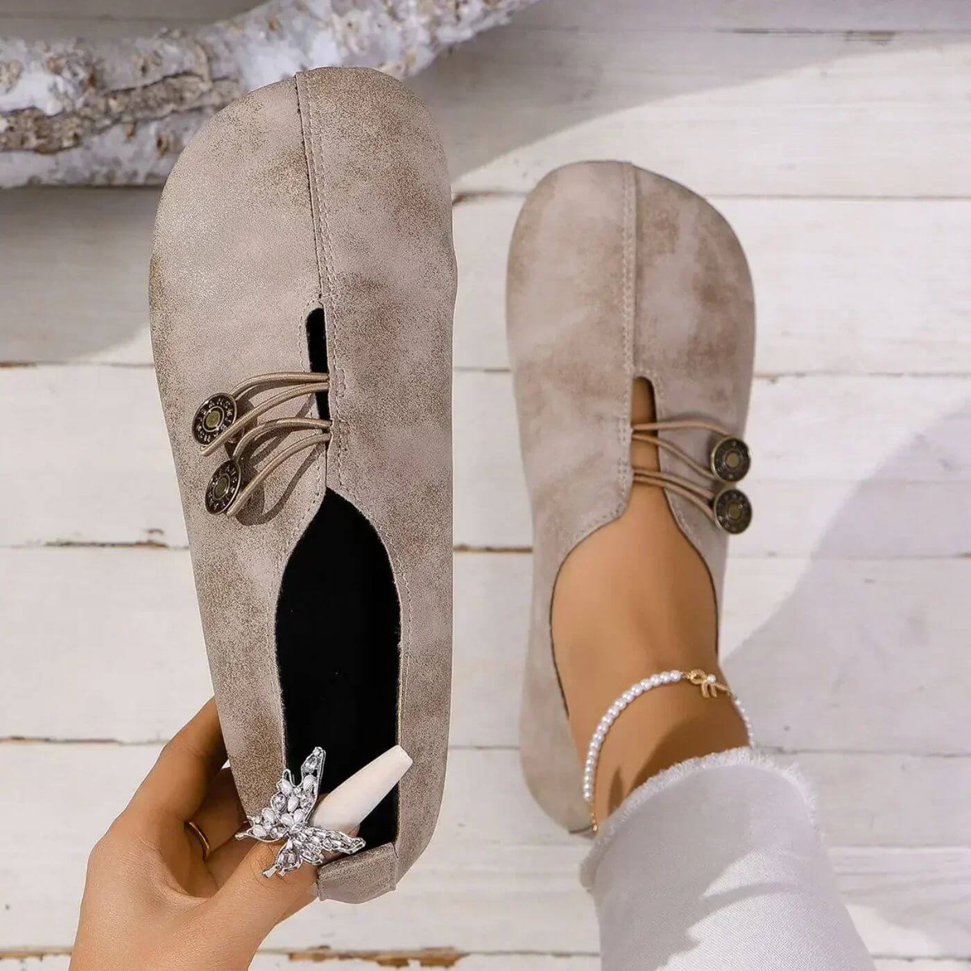 Zapatos ortopédicos blandos y flexibles