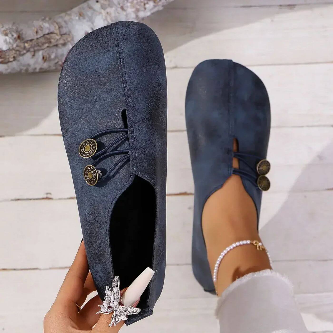 Zapatos ortopédicos blandos y flexibles