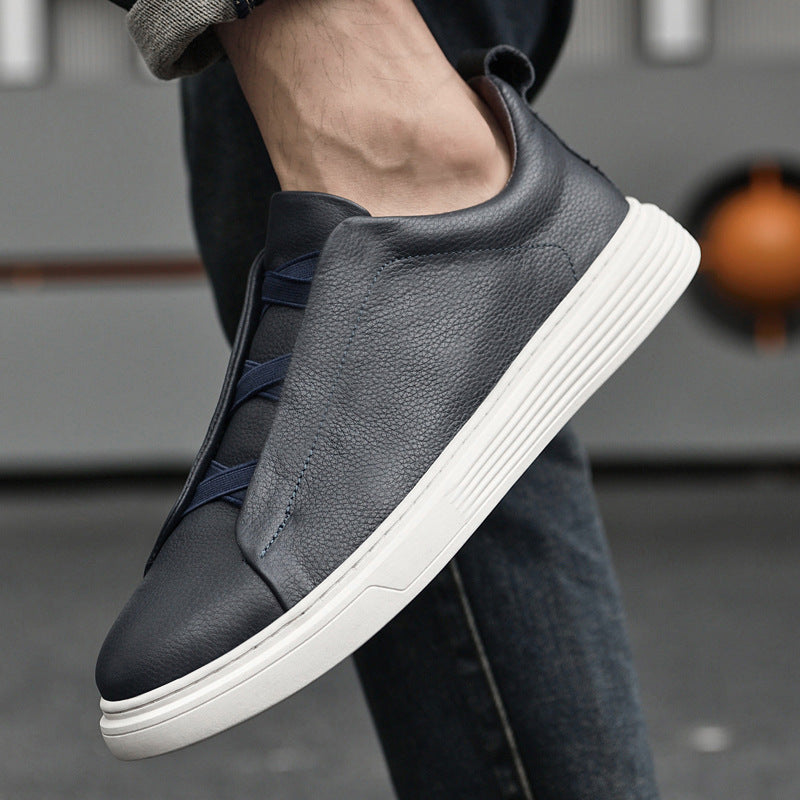 Elegantes zapatos de piel