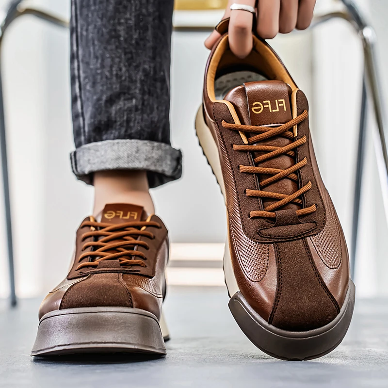 Zapatos de piel italiana