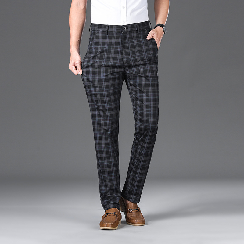 Pantalones de cuadros Business