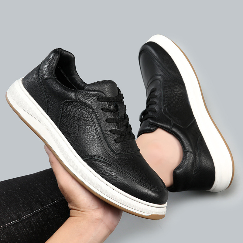 Zapatillas de cuero