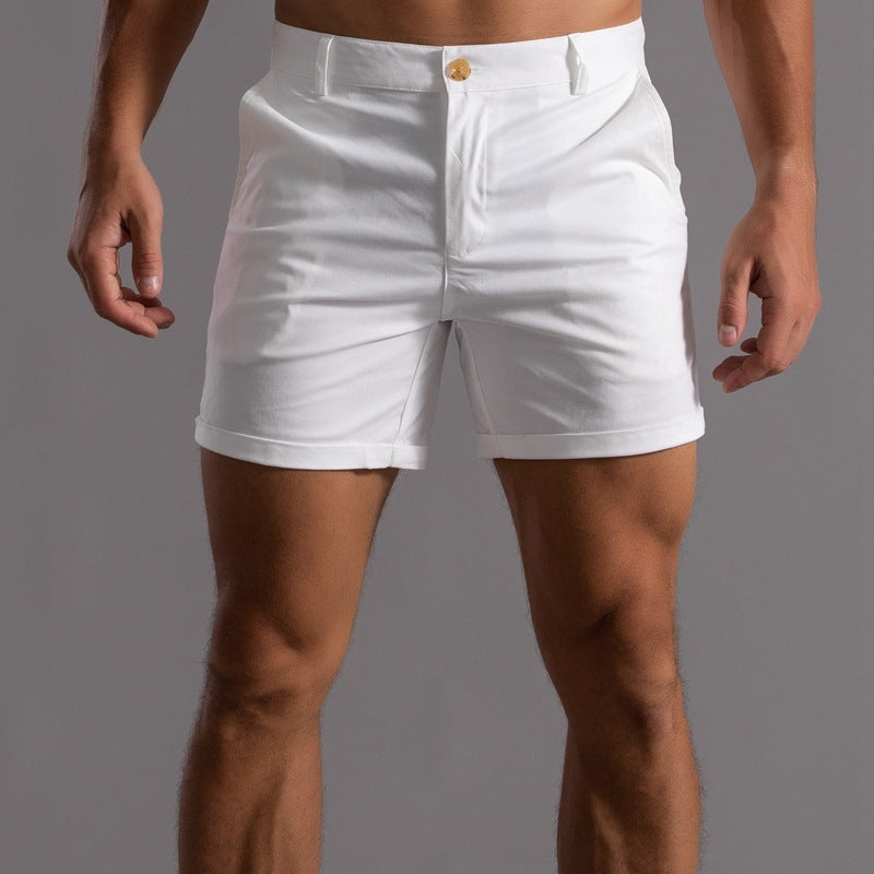 Pantalones cortos chinos elegantes