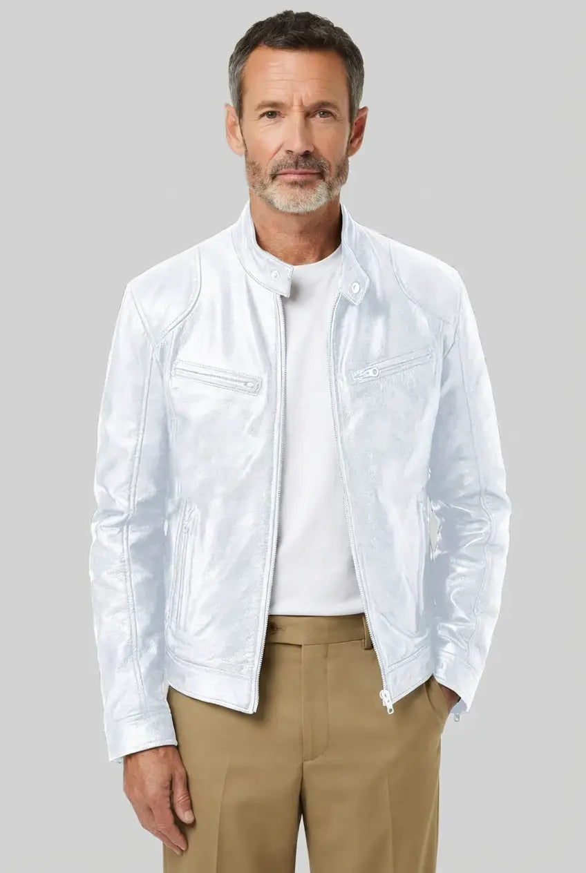 Givalli - Chaqueta de cuero