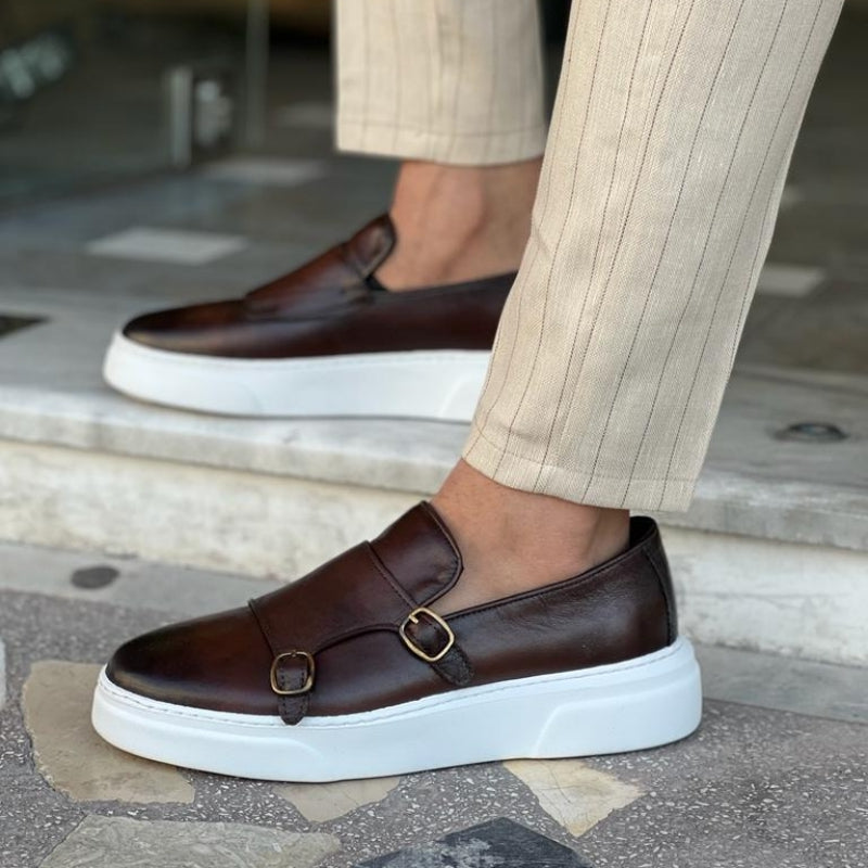 Mocasines de piel