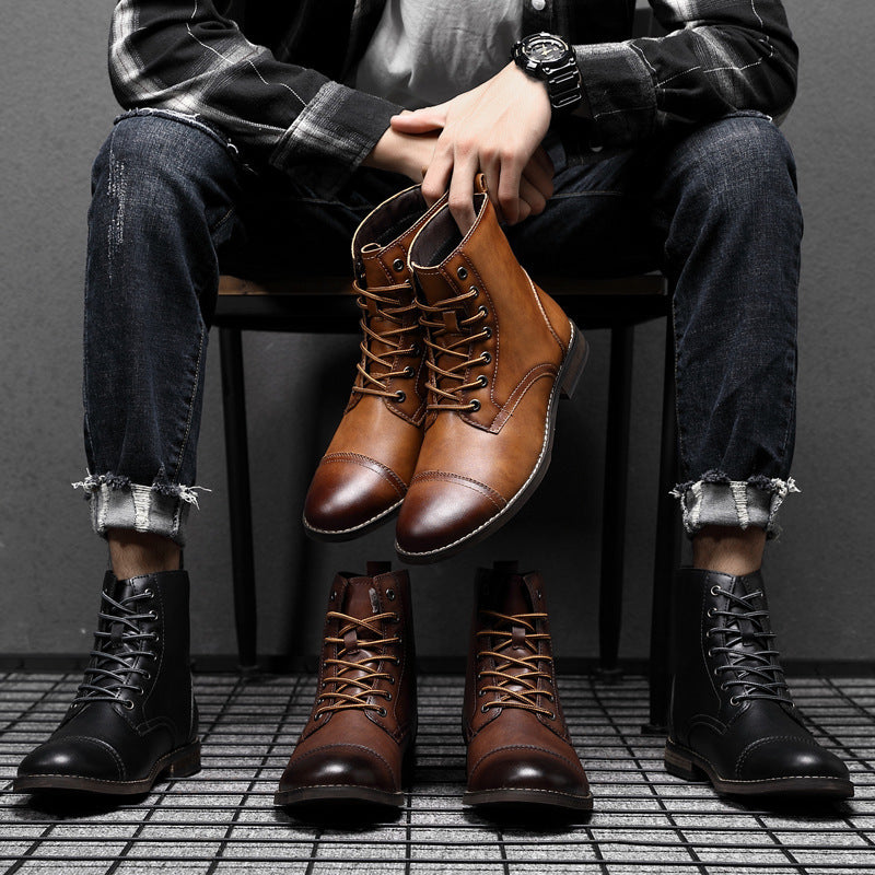 Botas de piel Everest