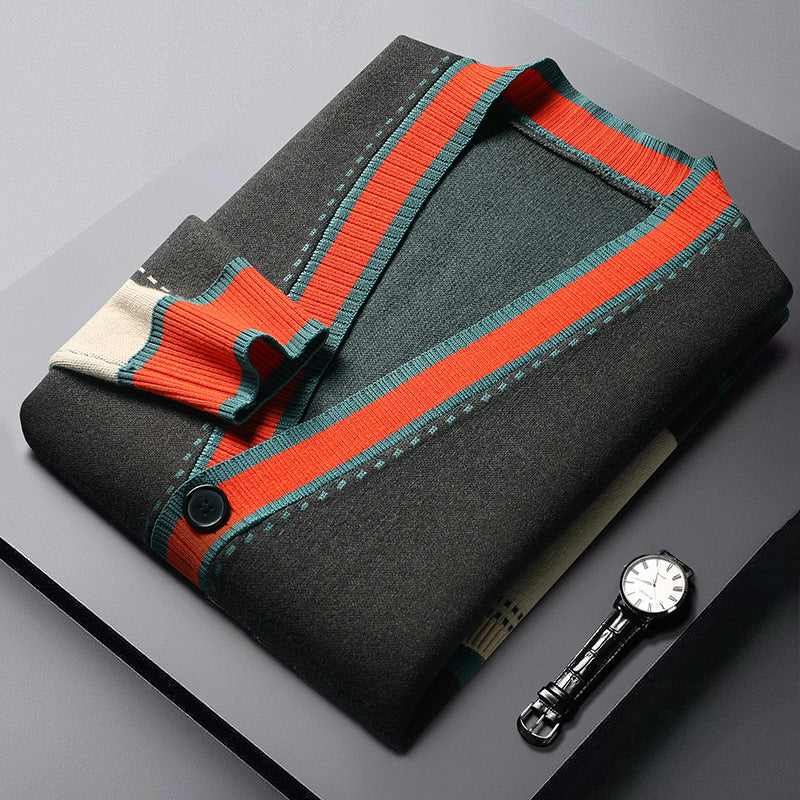 Elegante cárdigan de lana