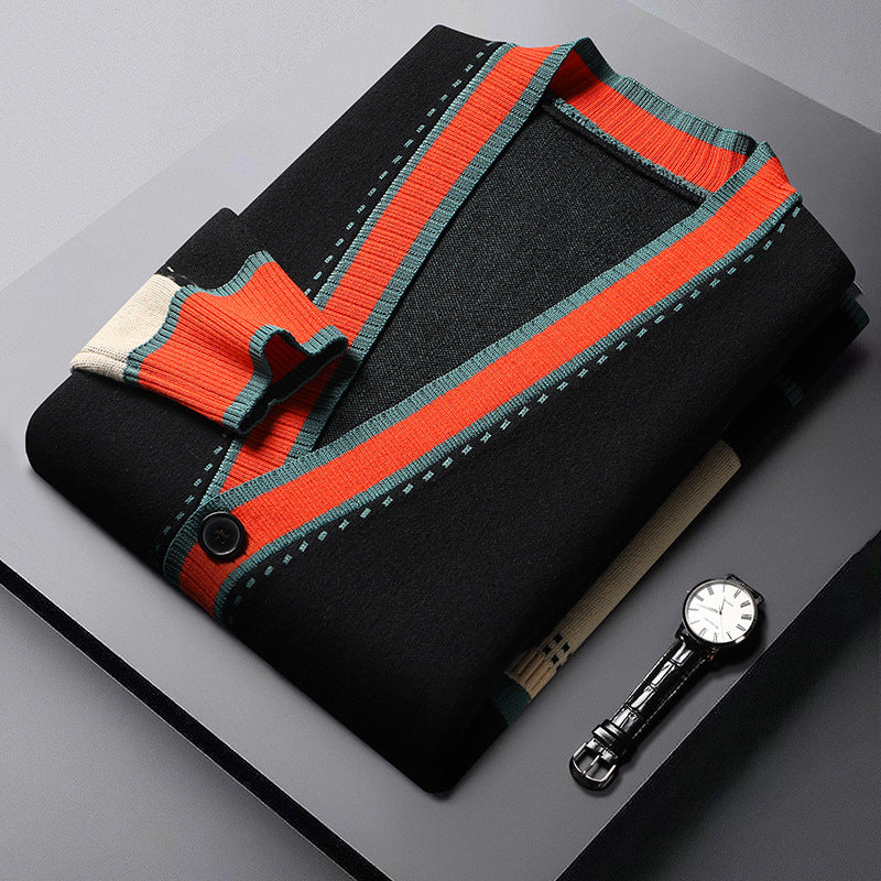 Elegante cárdigan de lana